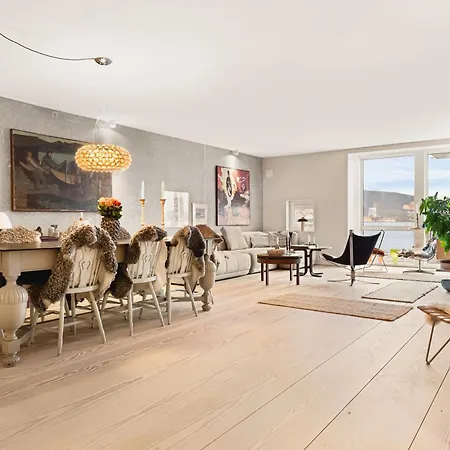 Modern Seaside With Fjord Views Daire Bergen
