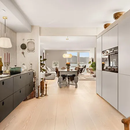 Modern Seaside With Fjord Views Leilighet Bergen