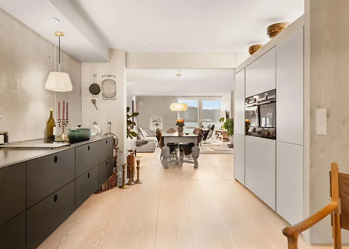 Modern Seaside With Fjord Views Appartement Bergen